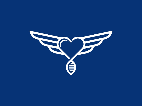 Flying Love Dna Logo