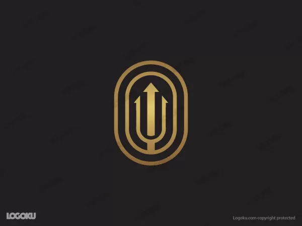 Trident Letter O Logo