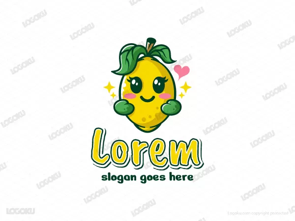 Cute Lemon Logo