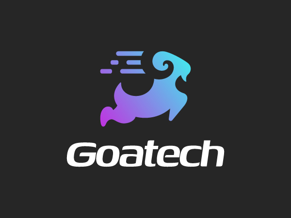 Modern Goat (goat) Logo