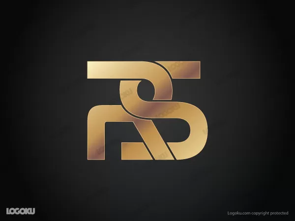 Goldenes Rs-Logo