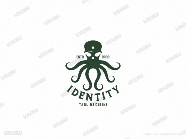 Octopus Army Skull