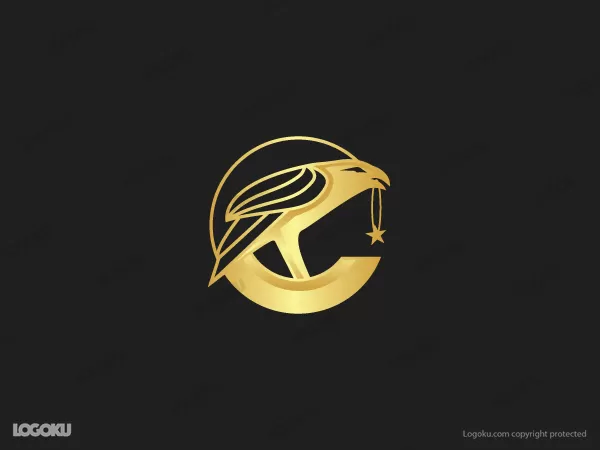 Letter C Bird Logo