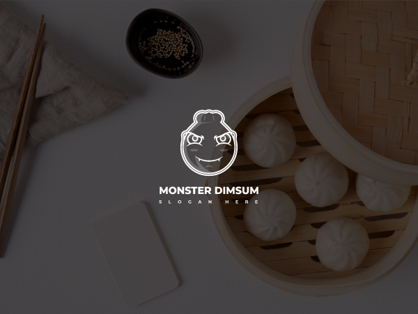 Logotipo de Monster Dimsum Logo
