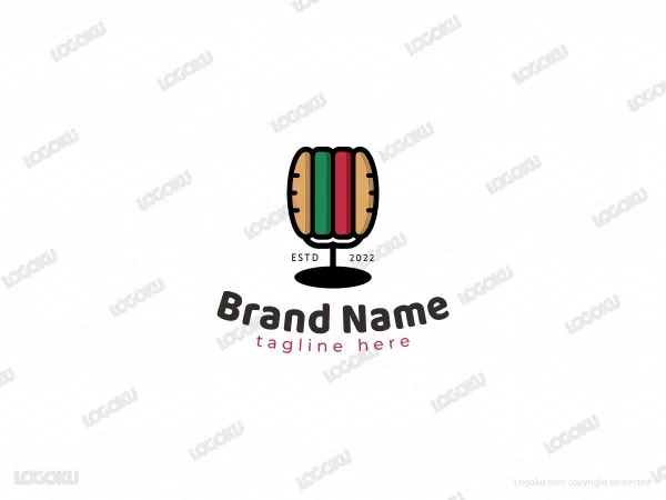 Logo Podcast Burger  For Sale - Buy Logo Podcast Burger  Now
