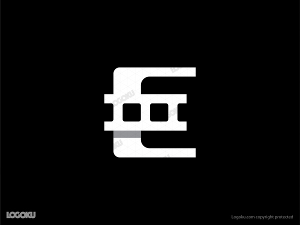 Letter E Film Logo