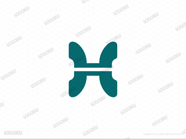 Letter H Telephone Logo For Sale - Buy Letter H Telephone Logo Now