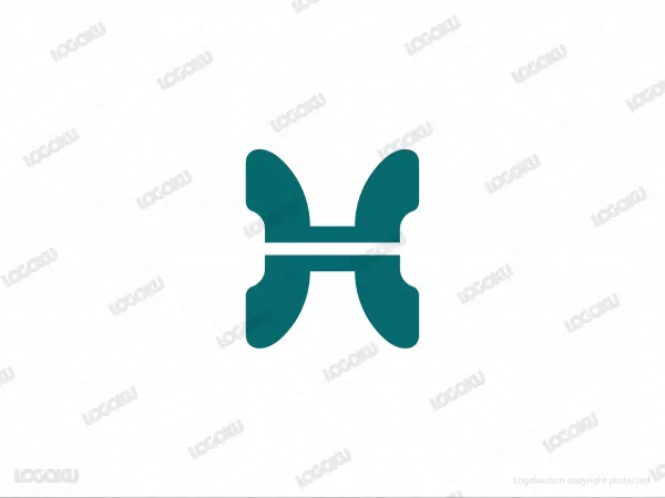Letter H Telephone Logo