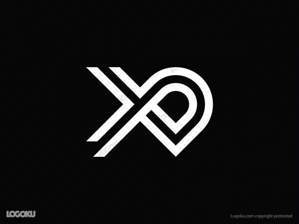 Letter Xd Or Yb Logo