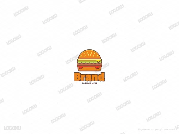 Simple Burger Logo