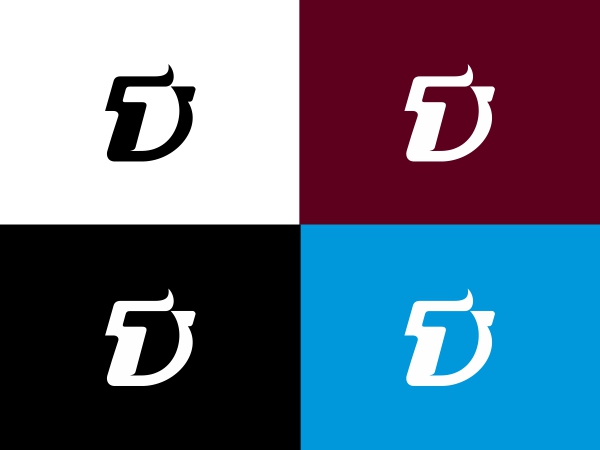 Letter Td Or Dt Logo