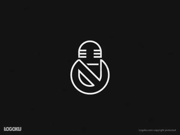 Logo N Or E Light Bulb