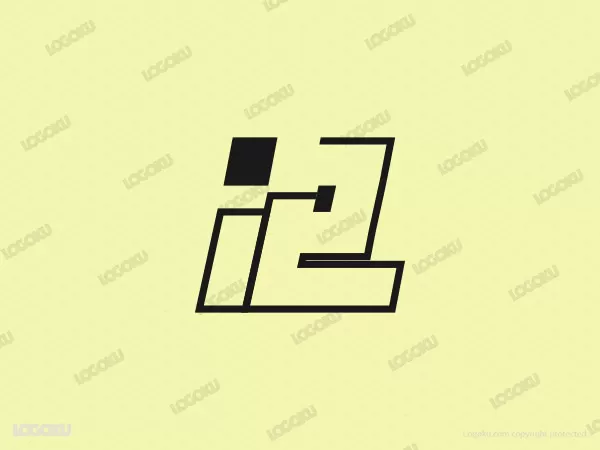Letter I+e Logo