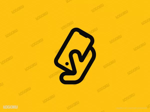Letter Y & Gadget Or Cellphone Logo