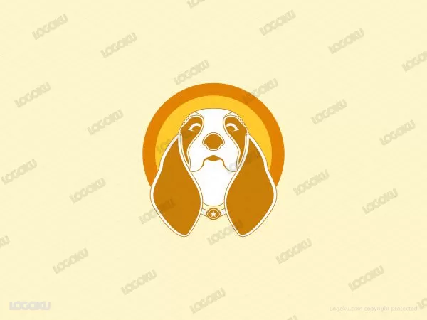 شعار كلب الصيد الباسط