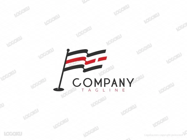 Logo Stripes Flag Letter E For Sale - Buy Logo Stripes Flag Letter E Now