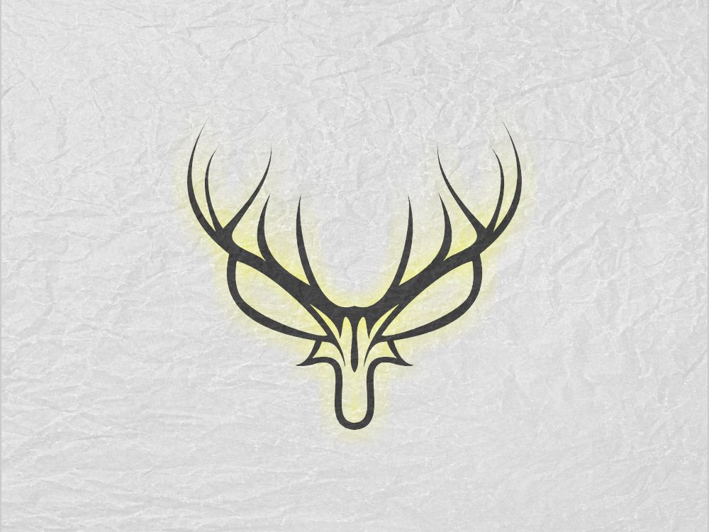 Logotipo de ciervo Logo