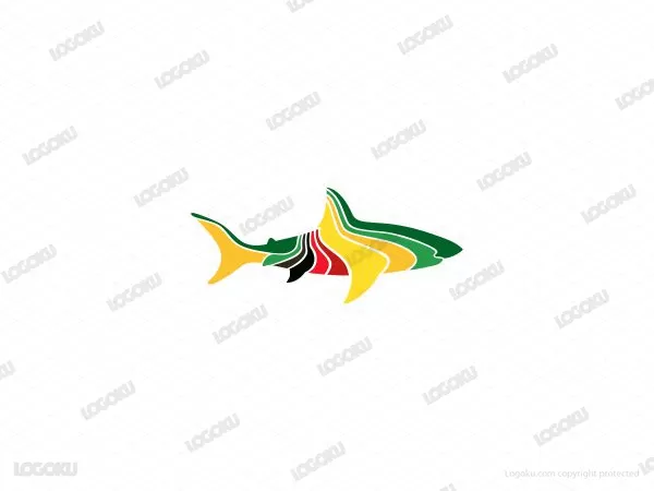 Modern Shark Logo