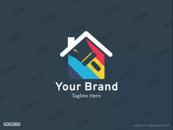 Colorful House Logo