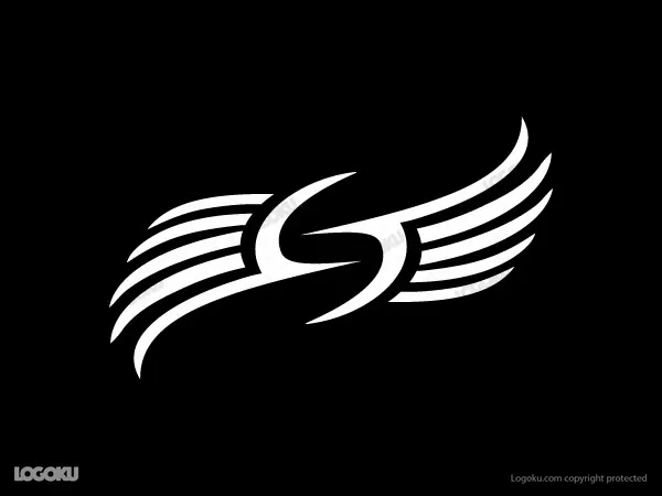 S-Letter-Flügel-Logo