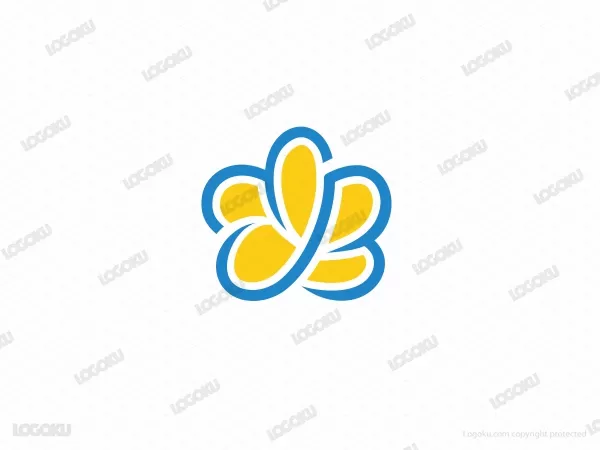 Logo Inisial Jb Dan Bunga  For Sale - Buy Logo Inisial Jb Dan Bunga  Now