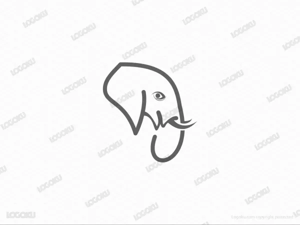 Elephant Head Logo