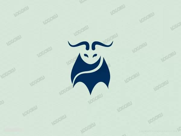 Fledermaus-Teufel-Logo