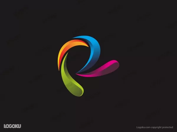 Huruf R Logo