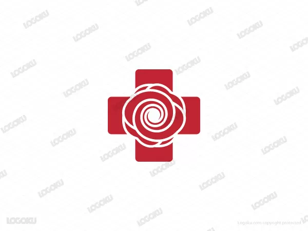 Logo Kesehatan Mawar
