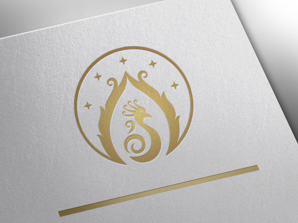 شعار الطاووس الذهبي شعار