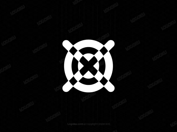 Logo Xo Ox Abstrak
