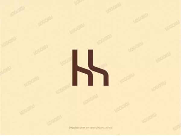 Logo Chair Letter Hm Real Estate 