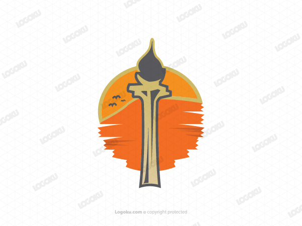 Logo Tower Api Senja For Sale - Buy Logo Tower Api Senja Now