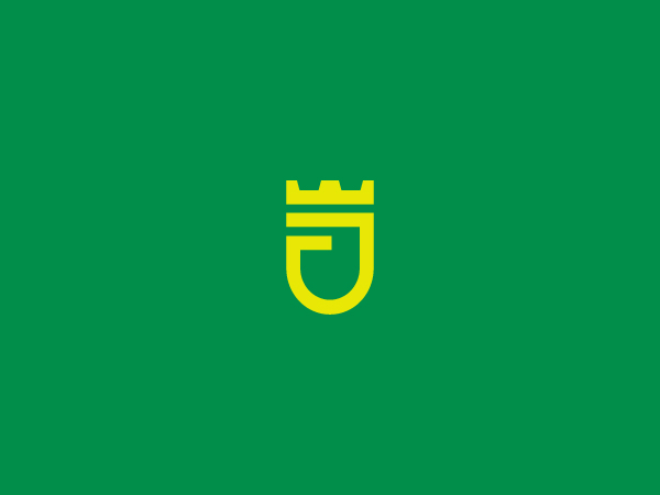 Logo  Inisial U Dan J