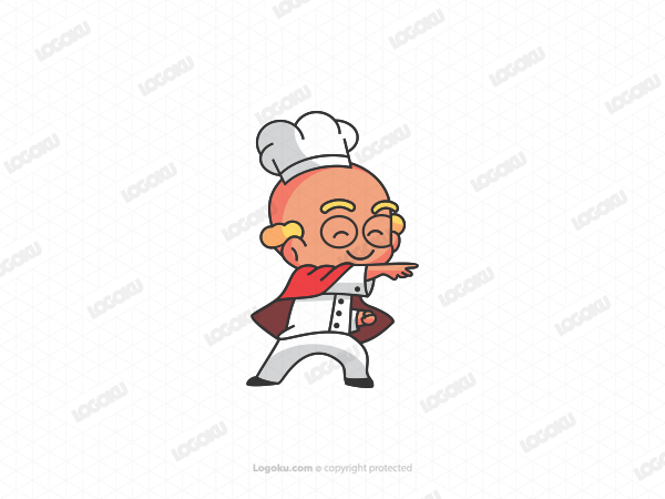 Logotipo del abuelo Chef