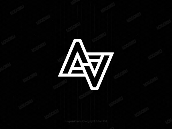 Inisial Av Va N Logo