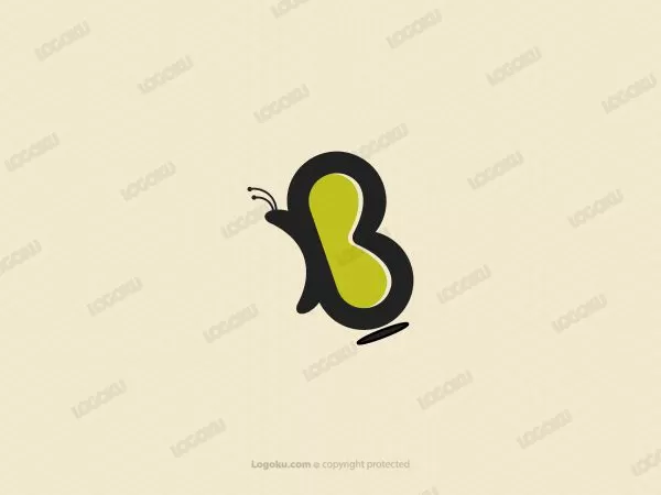 B Butterfly Logo