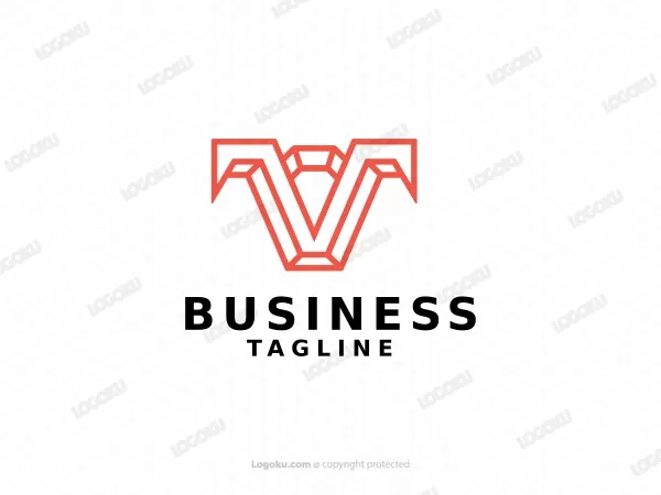 Elegantes V-Ruby-Logo