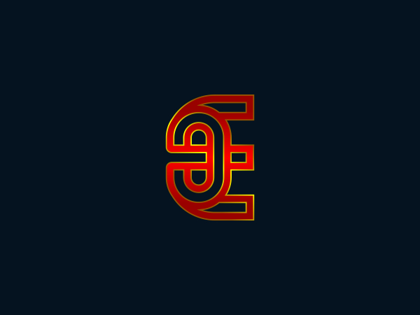 Monogram Eo Oe Elegan Logo