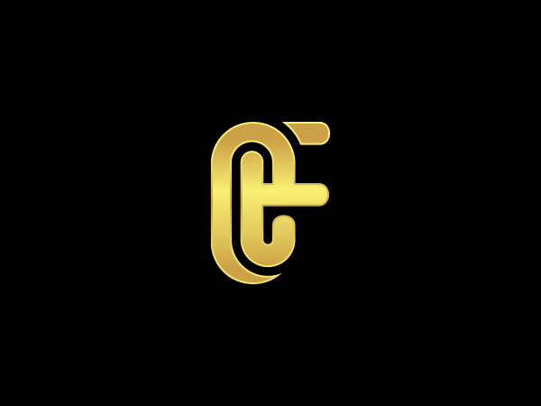 Großbuchstaben des Fo-Initialen-Logos