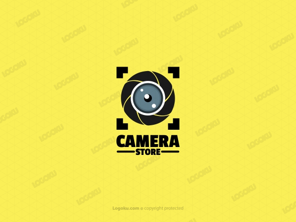 Camera Store Logo For Sale - Buy Camera Store Logo Now