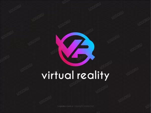 Logotipo de realidad virtual
