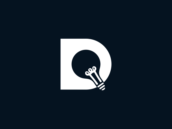 Light D Bulb Logos
