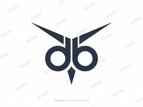 Logo Letter Db Owl For Sale - Buy Logo Letter Db Owl Now