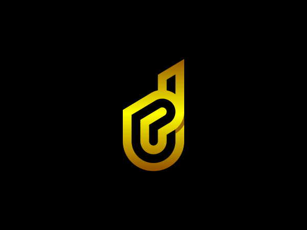 Letters Jp Pj Initialss Logo