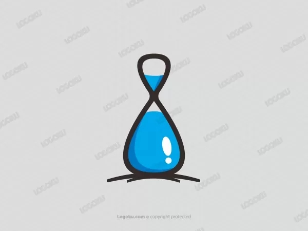Water Clock  Logo