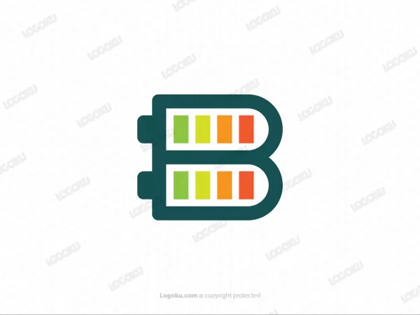 Unique B Battery Logo