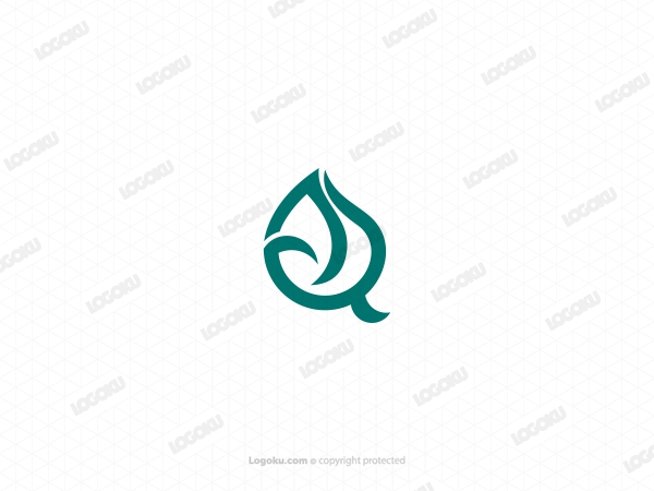 Qa Or Aq Leaf Logo For Sale - Buy Qa Or Aq Leaf Logo Now