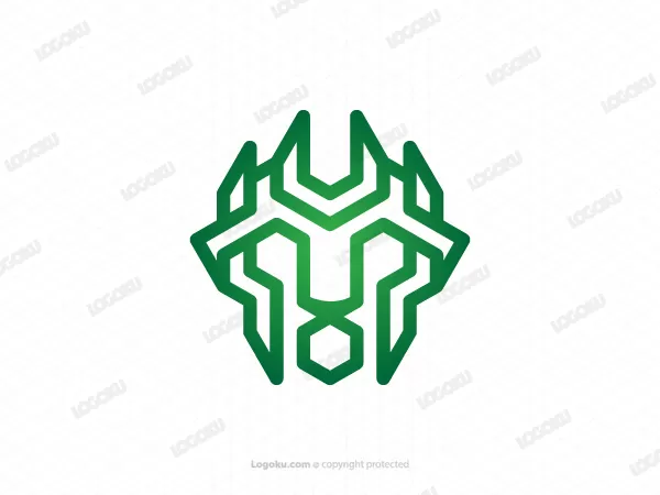 Logo Kepala Singa