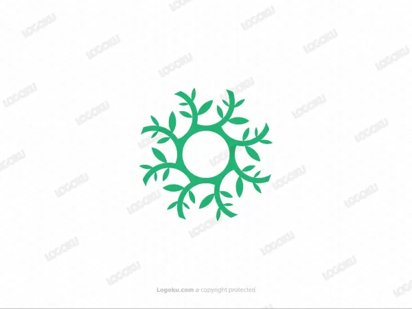 Logo Matahari Tumbuhan